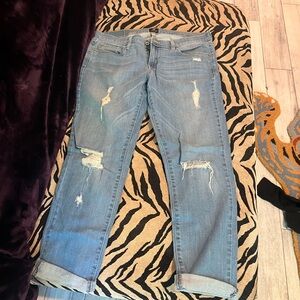 Just Black Denim Jeans with Faded Blue Hue